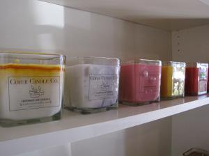 Browsing website at Coyer Candle Co